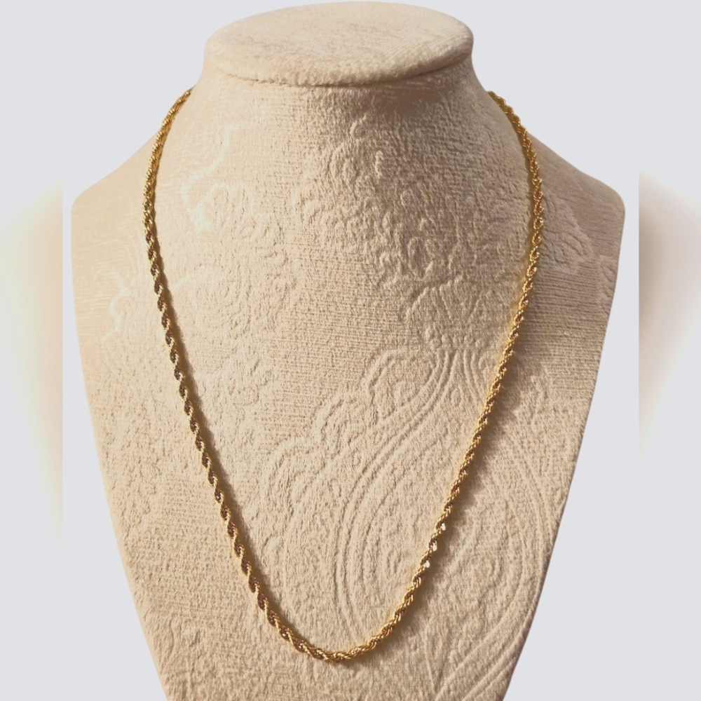 NEW GP SS 19" Rope Chain Necklace N1P22